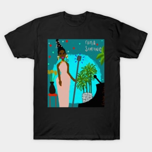 Women in Jazz: featuring Nina Simone T-Shirt